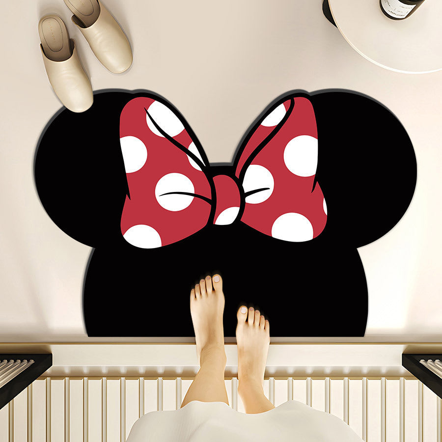 Comforting Cartoon Entrance Mat