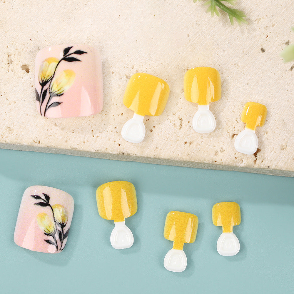 Artificial nails in floral design with accessories Kalsten
