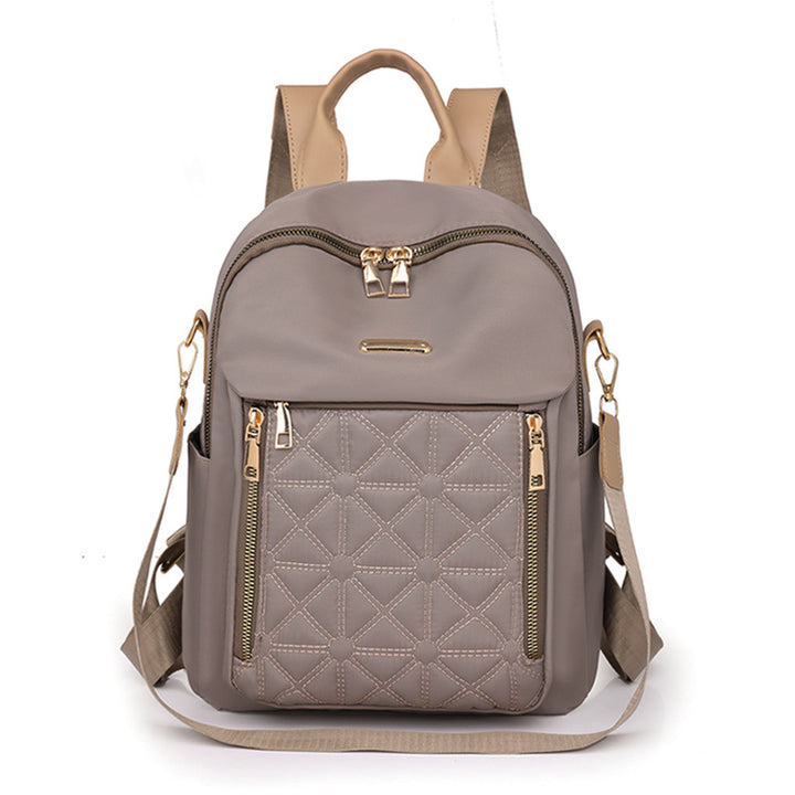 Quilted Multi-Compartment Backpack Kalsten