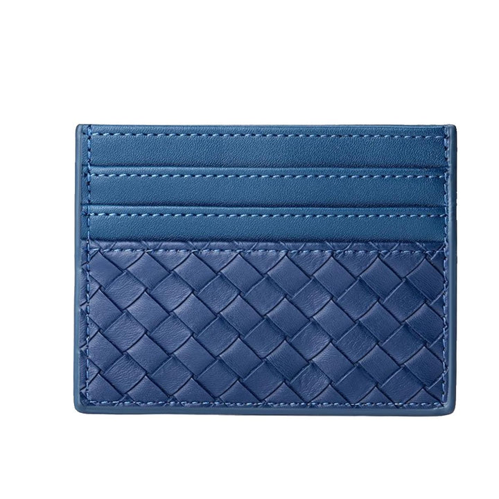 Woven Leather Card Holder Kalsten