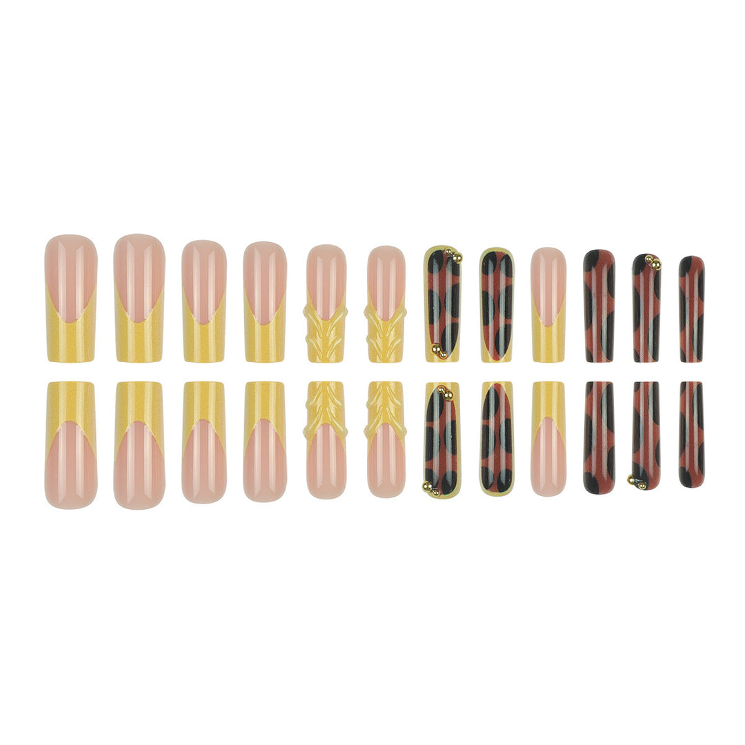 Premium Ornate Stiletto Press-On Nails Kalsten