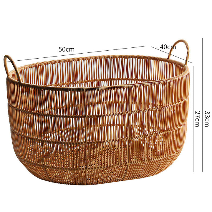 Elegant Handwoven Storage Basket Kalsten