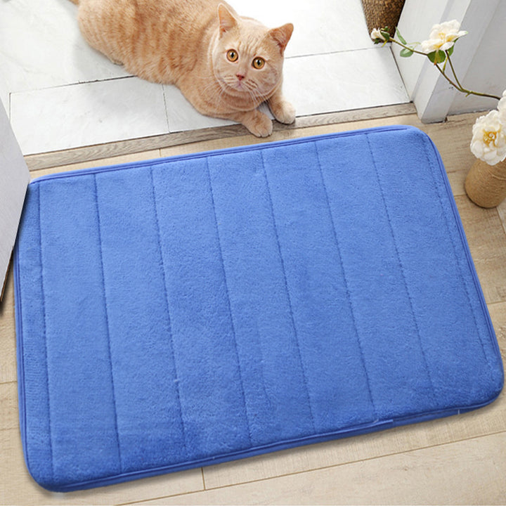 Soft Plush Bathroom Comfort Mat