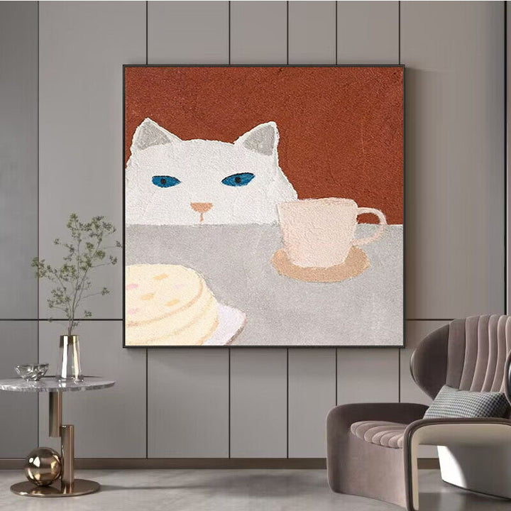 Cat-Themed Artistic Wall Décor