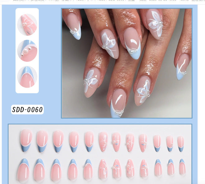 Artistic Press-On Nail Set Kalsten