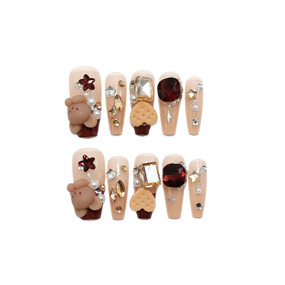 Creative Nail Art with 3D Designs Kalsten