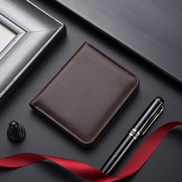 Slim Leather Bi-Fold Wallet Kalsten