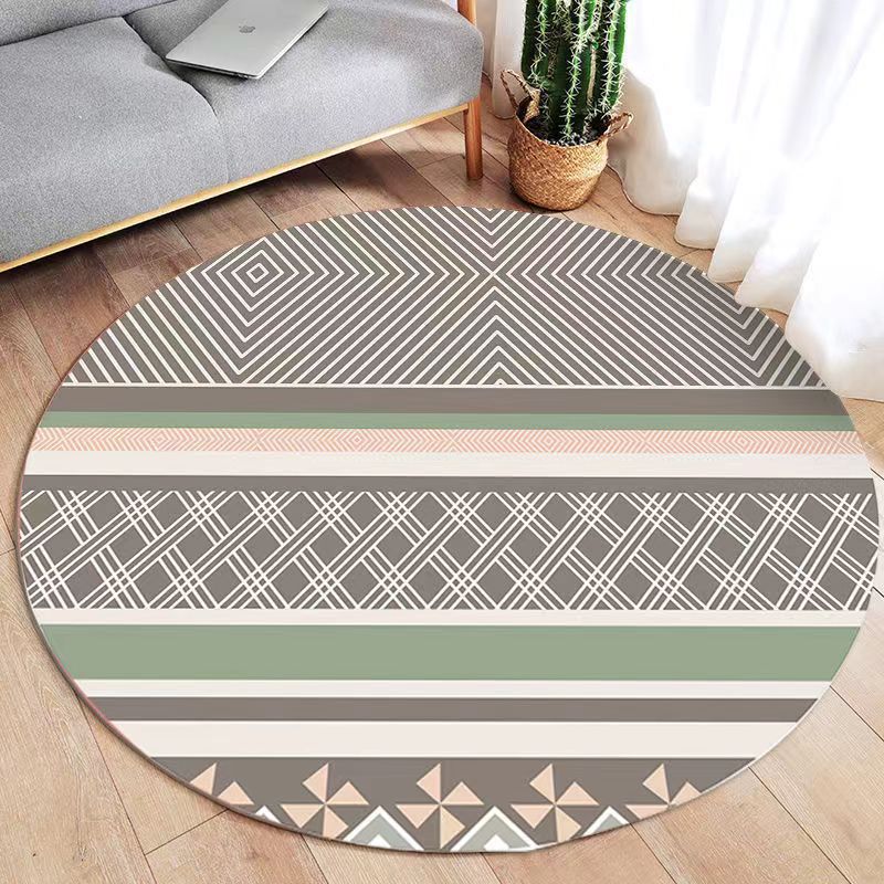 Bohemian Geometric Pattern Area Rug Kalsten