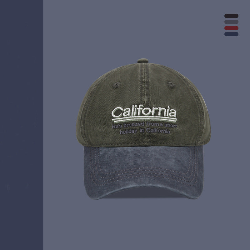 Vintage-Inspired Cotton Twill Cap