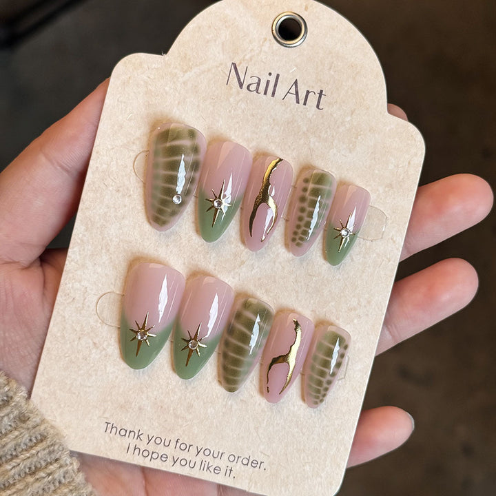 Elegant Press-On Nail Collection Kalsten