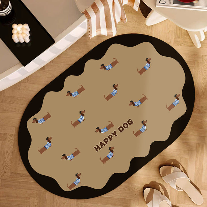 Fun Pet-Themed Area Mat