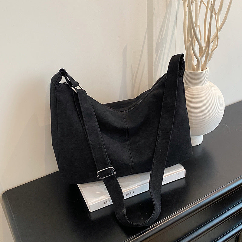 WoSoft Suede Hobo Handbag Kalsten