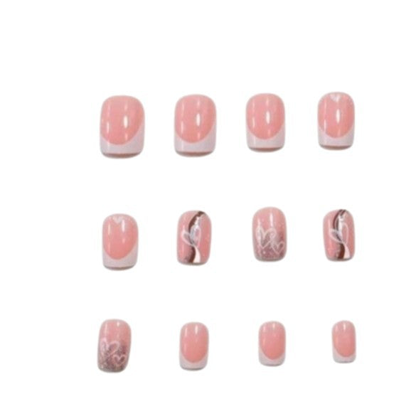 Artistic French Tip Nail Art Kalsten