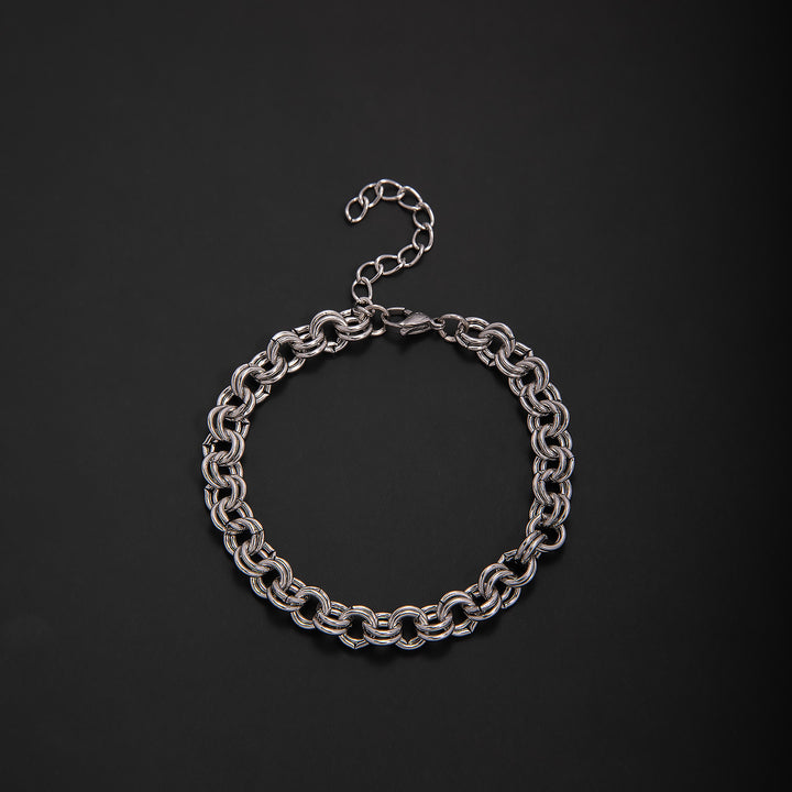 Interlaced Metal Link Bracelet Kalsten