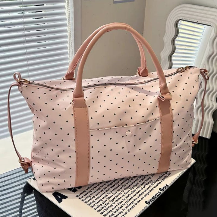 Women's Polka Dot Travel Duffel Bag Kalsten