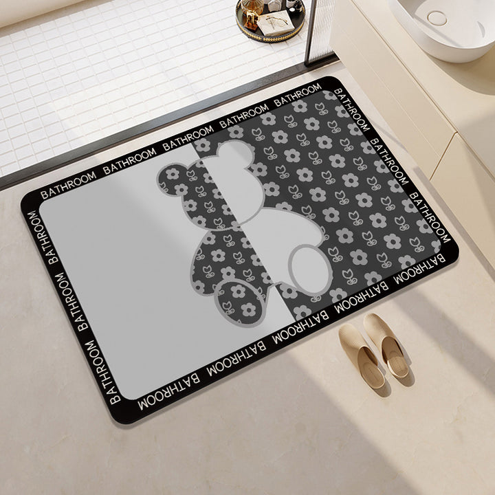 Cute Cartoon Character Bath Mat Kalsten