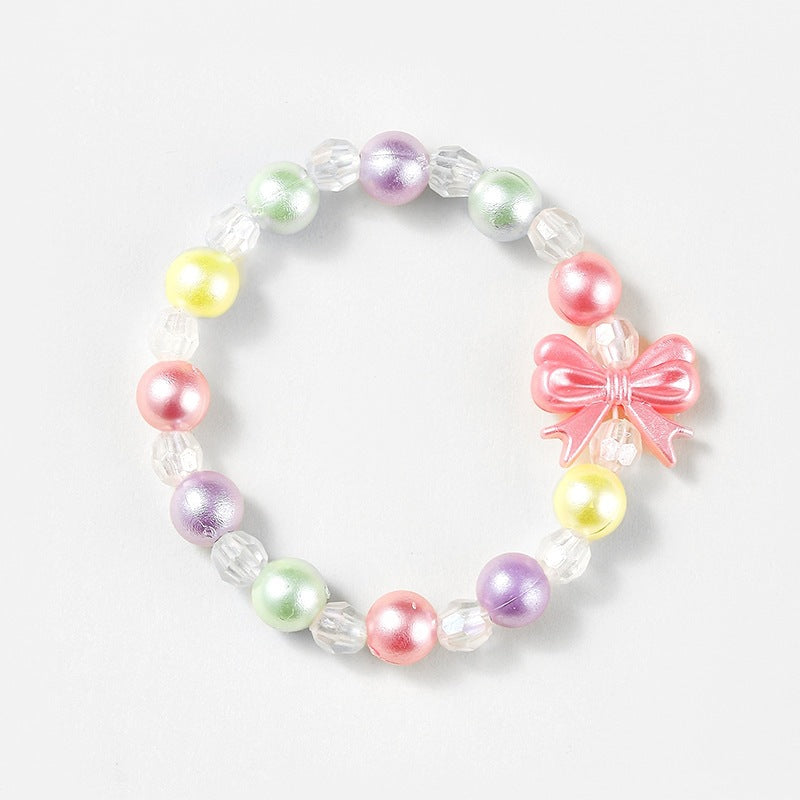 Friendship bracelet with Colorful Heart Charms Kalsten