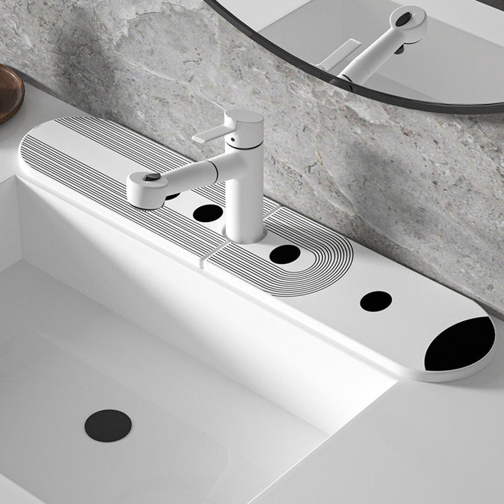 Decorative Sink Faucet Protector Mat