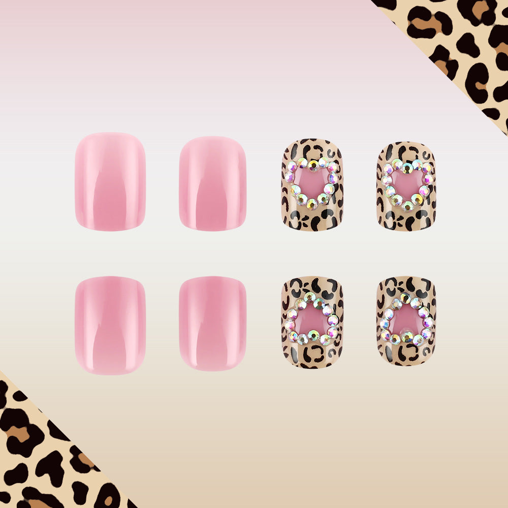 Decorative Nail Art Set with Leopard Patterns Kalsten