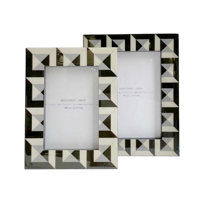 Decorative Geometric Photo Frame Set
