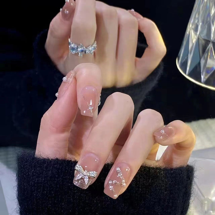 Premium Decorative Press-On Nail Art