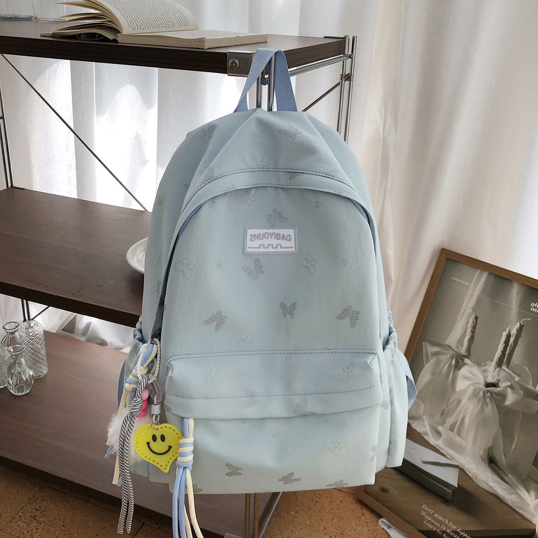 Butterfly Print Casual Backpack Kalsten