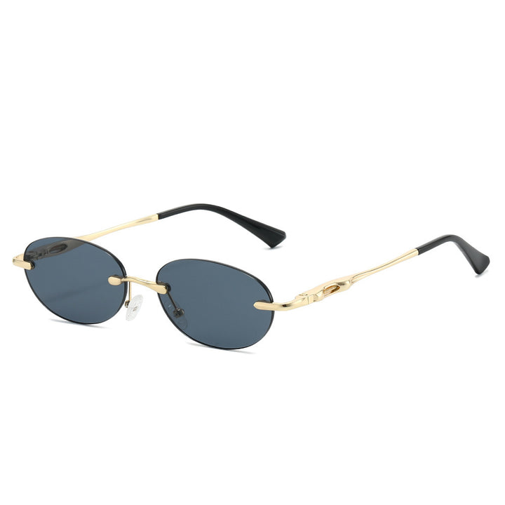 Retro Oval Frame Sunglasses Kalsten