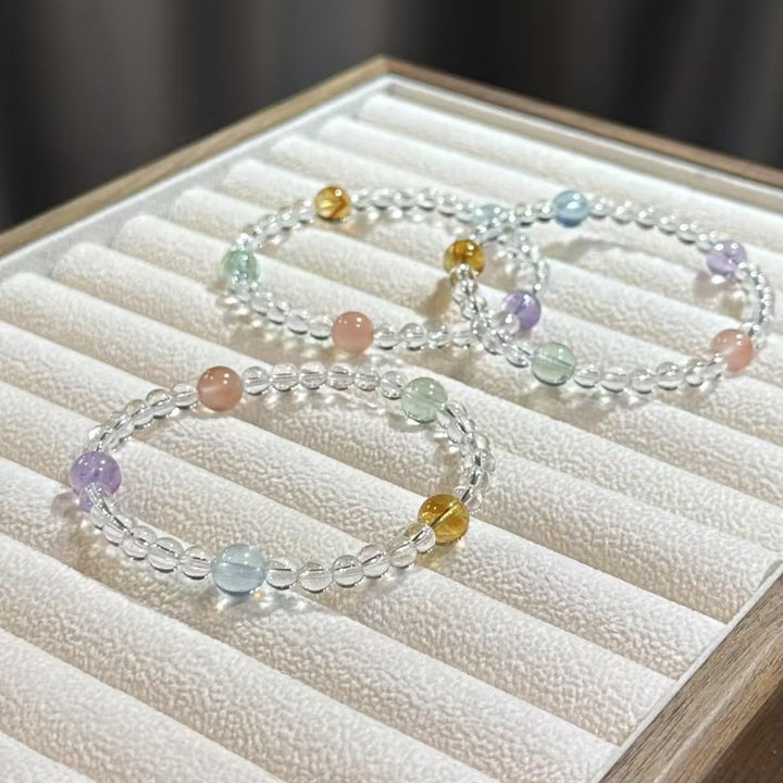 Adjustable Gemstone Stretch Bracelet Kalsten