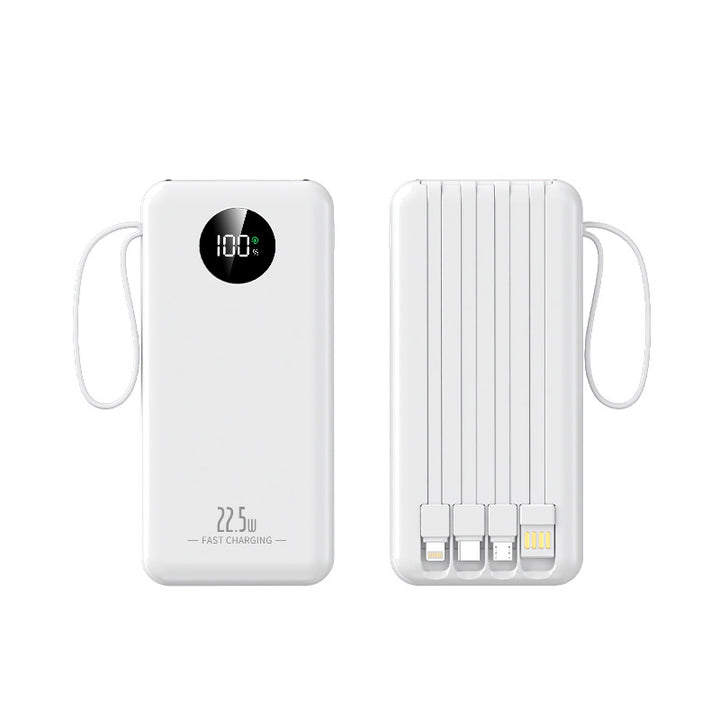 Portable power bank with integrated fast charging function and digital charging display Kalsten