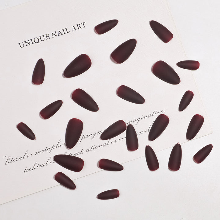 Matte Stiletto Press-On Nail Tips Kalsten