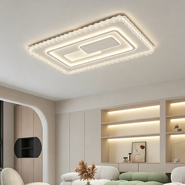 Modern Rectangular Decorative Ceiling Light
