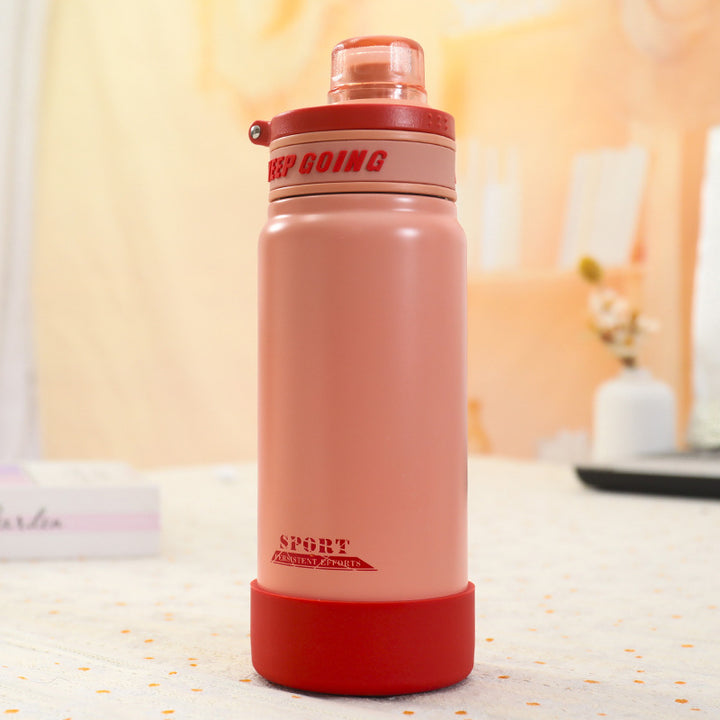 Insulated sports drinking bottle with leak-proof lid Kalsten