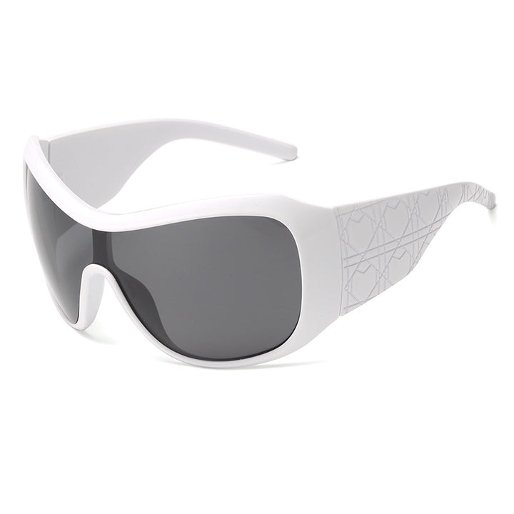 Men's Sporty Wraparound Sunglasses Kalsten
