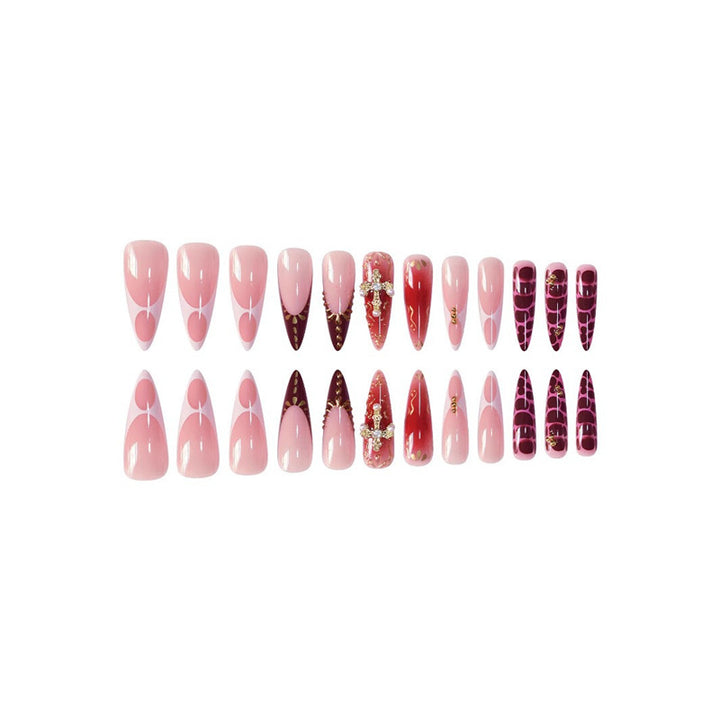 Elegant Stiletto Press-On Nail Set Kalsten