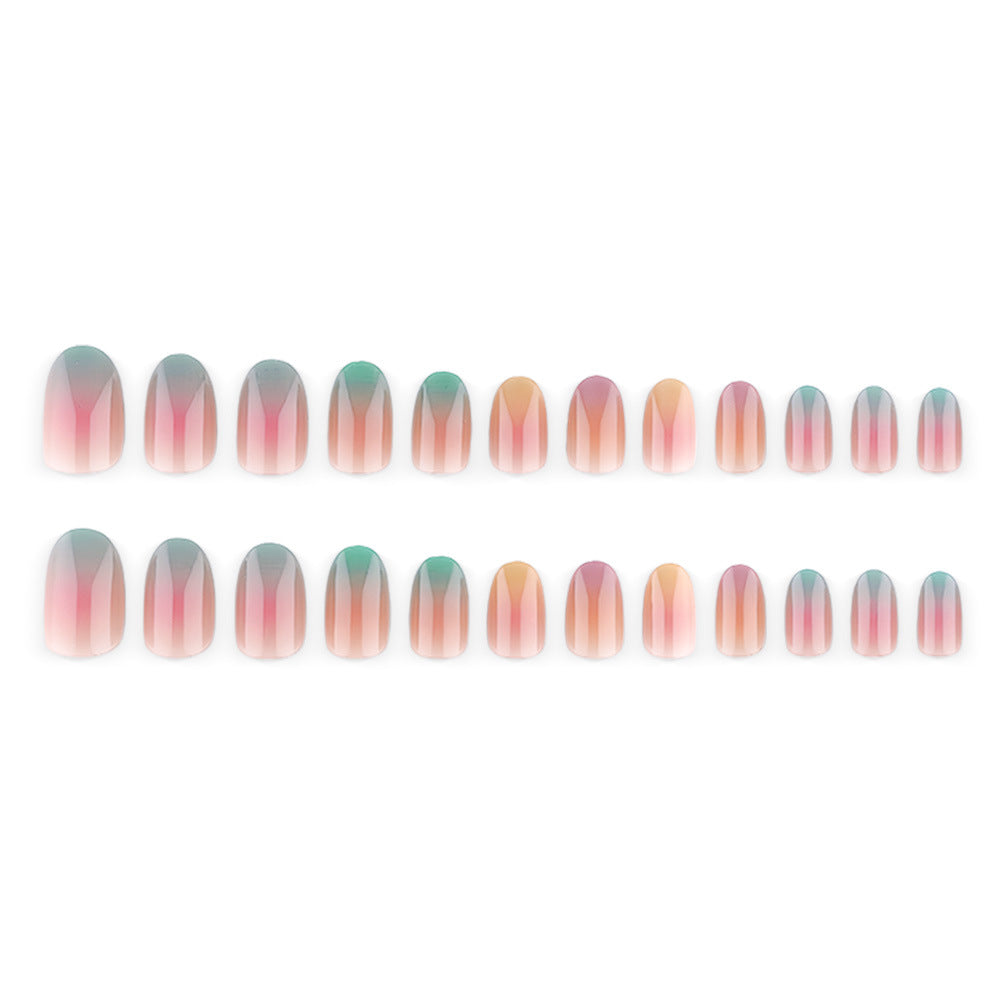 Artificial nail tips with gradient Kalsten