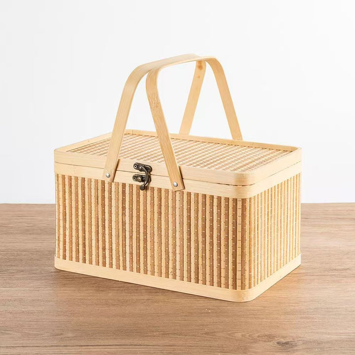 Practical Storage Basket Made of Rattan Kalsten