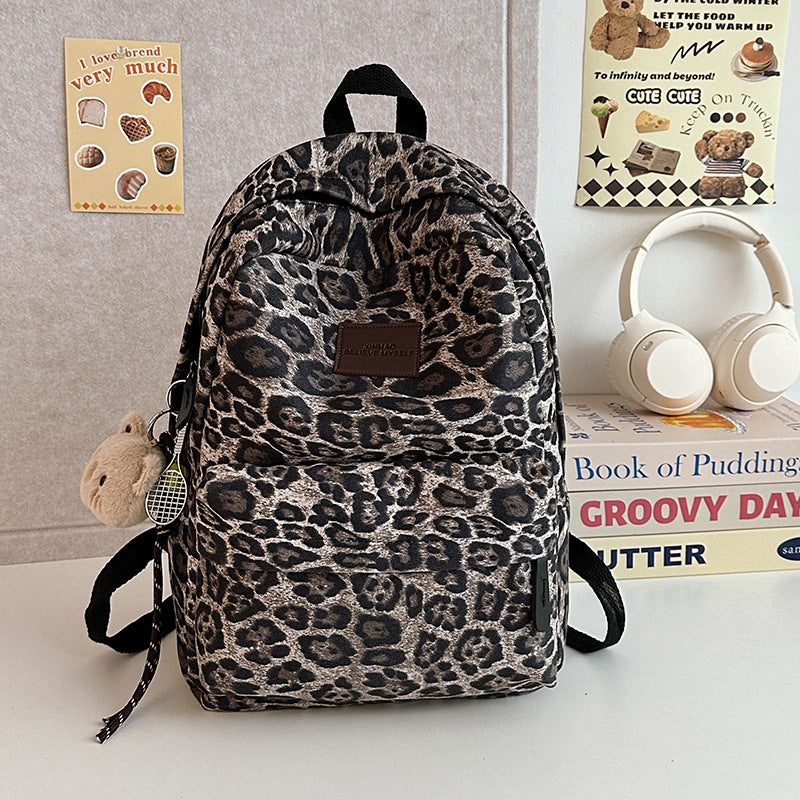 Stylish Animal Print Backpack Kalsten