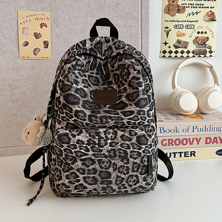 Stylish Animal Print Backpack Kalsten