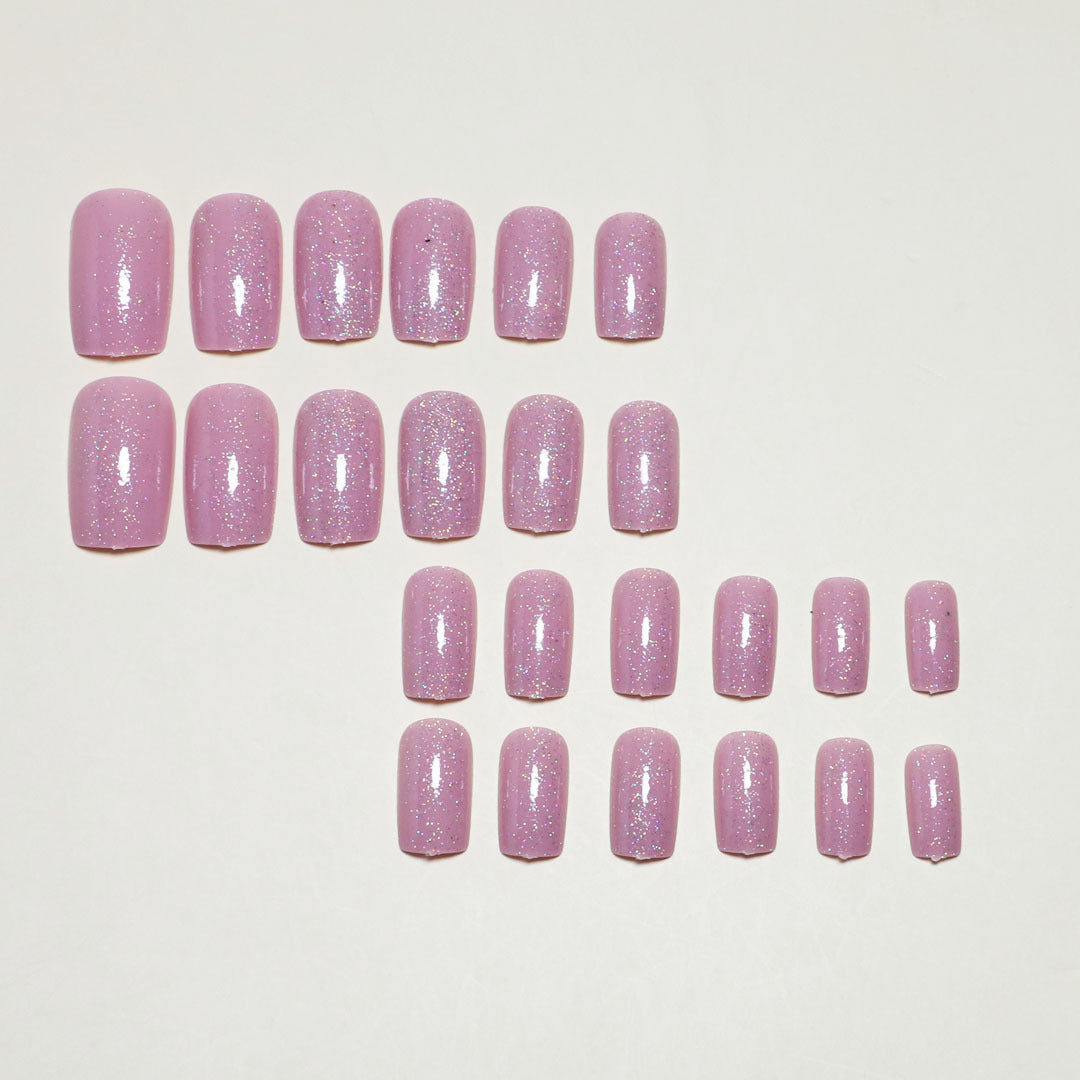 Glamorous Glittery Press-On Nail Tips Kalsten