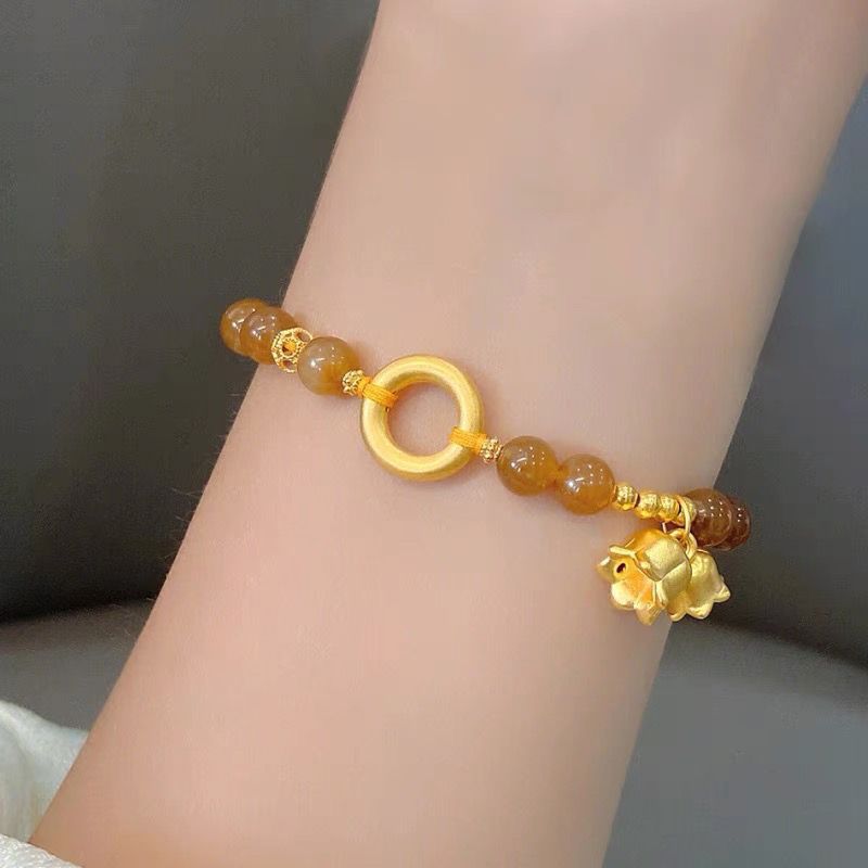 Elegant Beaded Charm Bracelet Kalsten