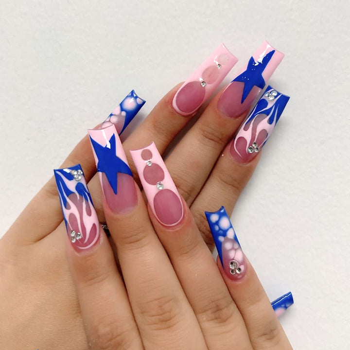 Designer Acrylic Nail Art Kalsten