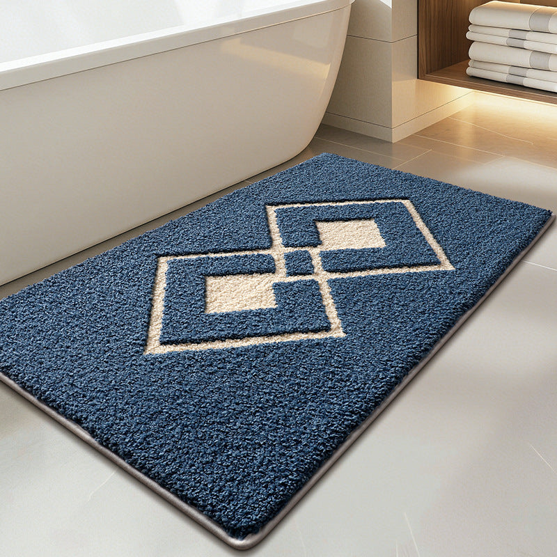 Plush Textured Bathroom Bath Mat Kalsten