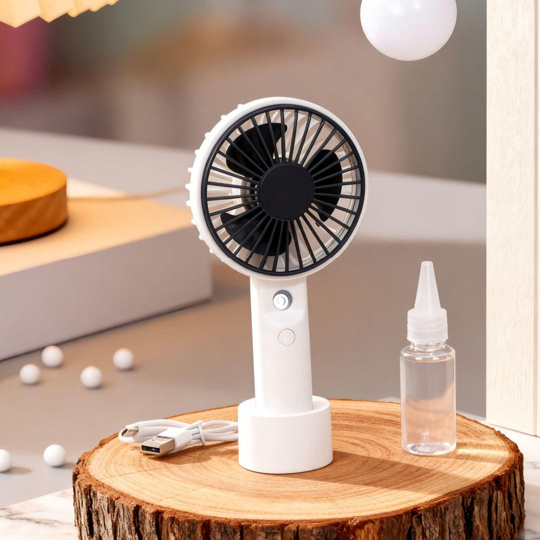 Women Portable Hand Fan with Spray Function Kalsten