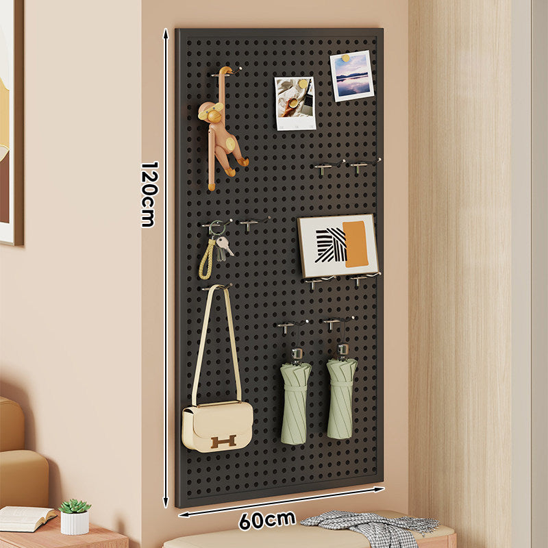 S-Shaped Offset Pegboard Utility Hooks with Support Post