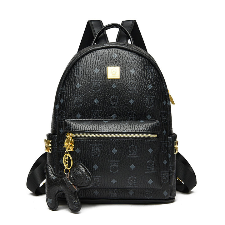 Cute Character Print Mini Backpack