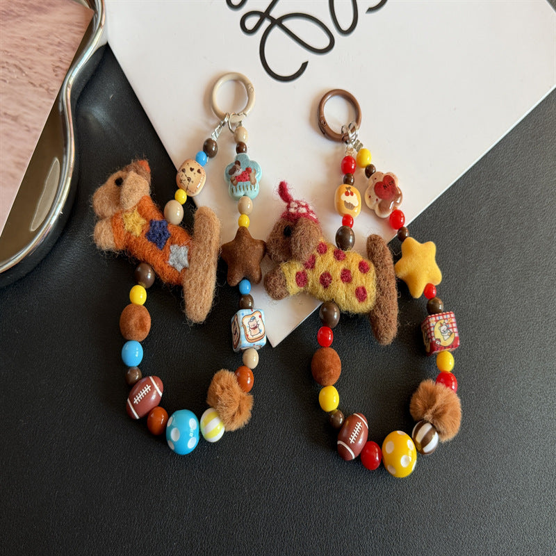 Playful Character-Themed Keychain Kalsten