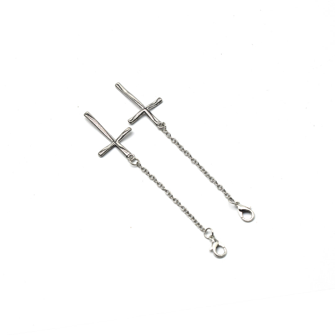 Elegant Cross-Design Chain Eyewear Holder Kalsten