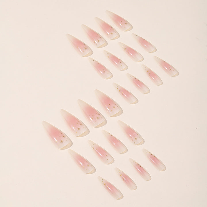 Starry Kiss Press-On Nail Set Kalsten