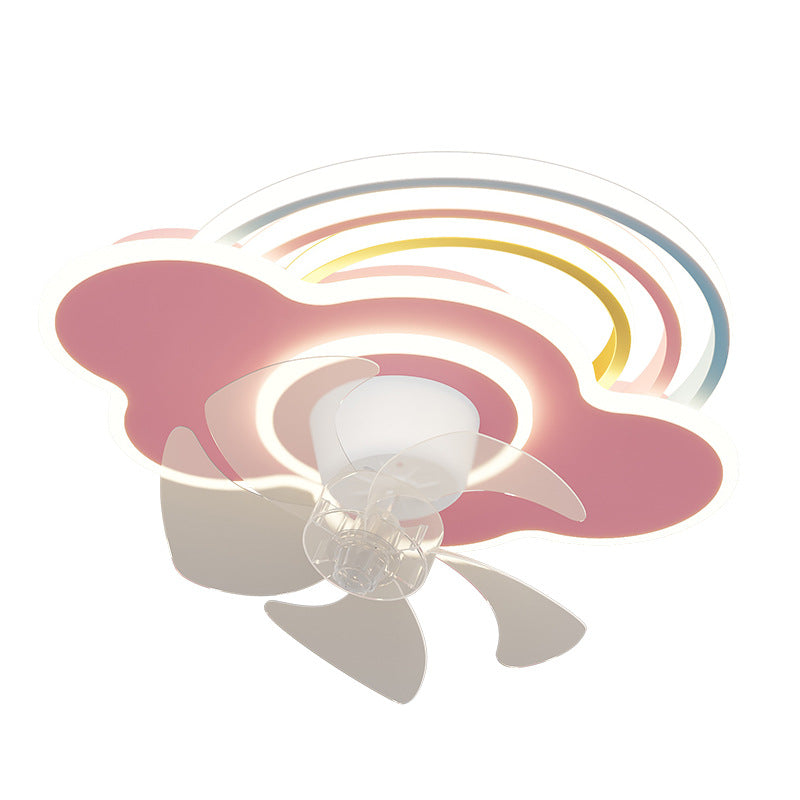 Rainbow Cloud Ceiling Fan Light