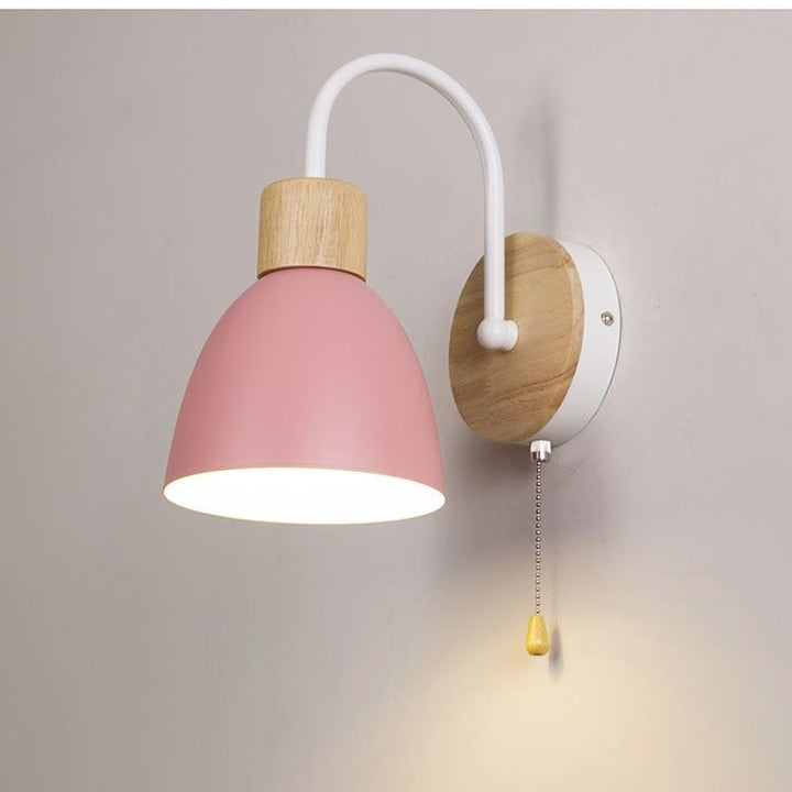 Modern Wooden Wall Sconce